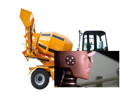   Self Loading Concrete Mixer Machine