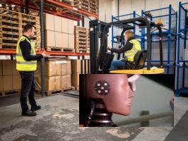  Mahindra Articulated Forklift 